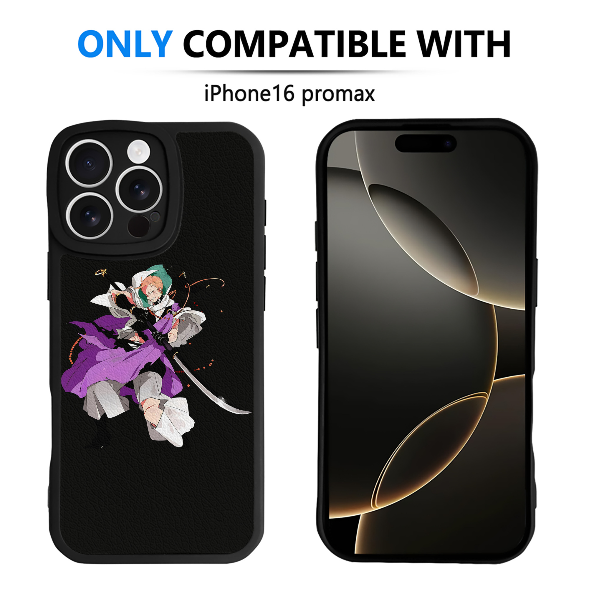（画像用） 刀剣乱舞 Touken Ranbu 【iPhone 16シリーズ対応】シリコンスマホケース（レザー調） 材質：シリコン